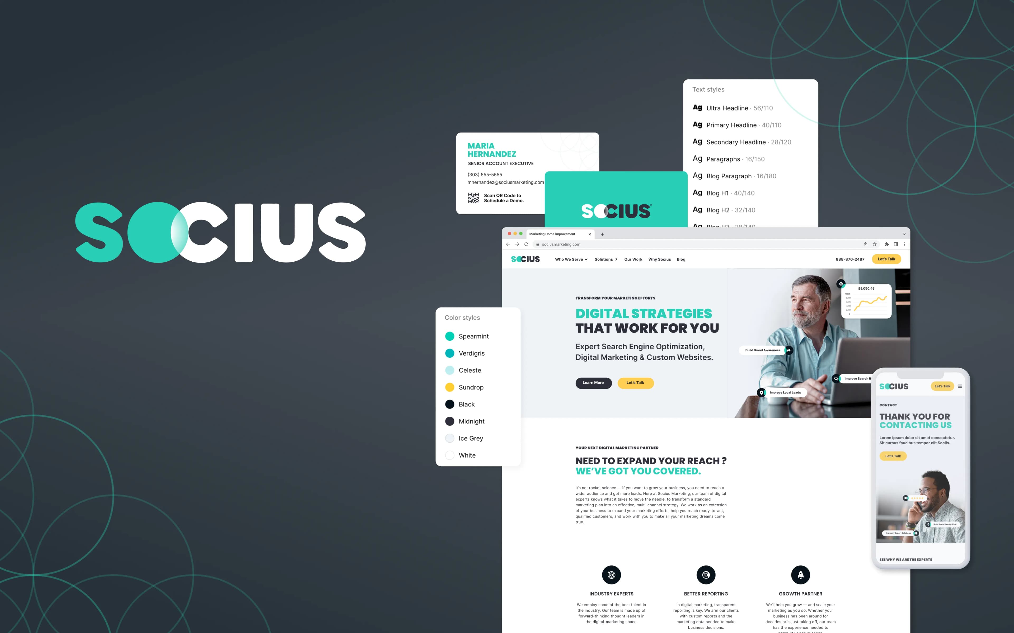 Socius brand identity